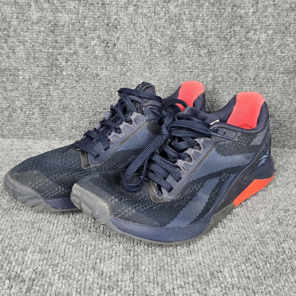 Black and Red Athletic Sneakers